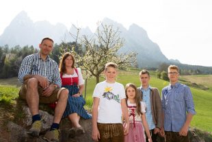 La famiglia Kasseroler di Örtlhof